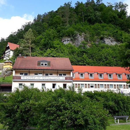 Готель Gasthof Zur Behringersmuhle Ґесвайнштайн Екстер'єр фото