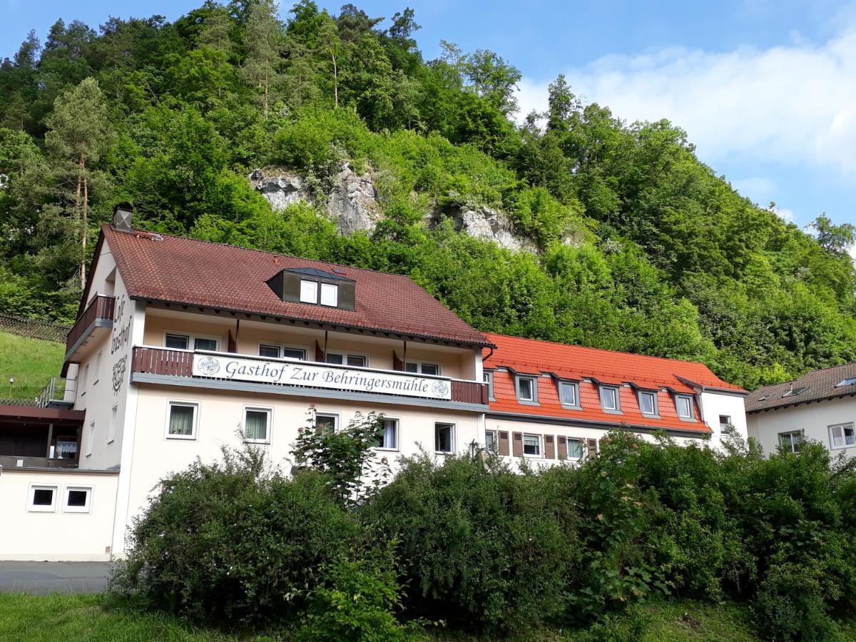 Готель Gasthof Zur Behringersmuhle Ґесвайнштайн Екстер'єр фото